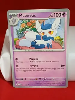 Meowstic 034/088 2026 Pokemon Perfect Order Mega Eveloution - Image 1