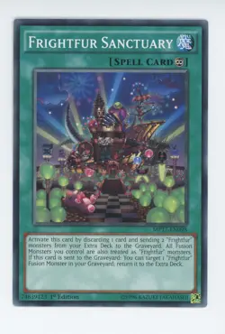 Yugioh Frightfur Sanctuary MP17-EN098 Common 1st Ed Mint x3 - Image 1