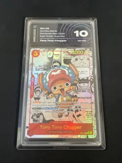One Piece TCG AiGrading 10 TONY TONY.CHOPPER EB01-006 - 2024 ENG ENGLISH MANGA - Image 2