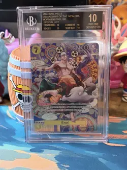 Enel OP05-100 SP Alt Art One Piece ENGLISH - BGS 10 BLACK LABEL - Image 1