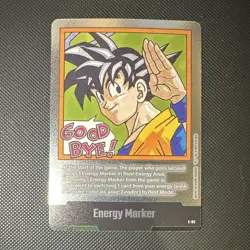 Dragon Ball Super Card Game Son Goku Energy Marker Foil E-83 Bandai - Image 1