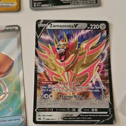 Pokemon TCG 6-Card Foil Lot Cutiefly Iron Leaves Palafin Pawmi Zamazenta - Image 5
