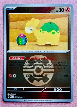 Numel (Quick Ball) 027/217 Reverse | ME: Ascended Heroes | Pokemon TCG Card | NM - Image 1