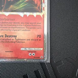 Pokemon Typhlosion TCG Heartgold & Soulsilver Card 110/123 Holo Prime LP - Image 4