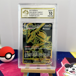 Rayquaza Vmax TG06/TG30 - Silver Tempest - CGA 10 PRISTINE Graded card - Image 1