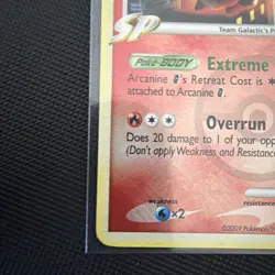 Arcanine G Crosshatch Holo 15/147 Supreme Victors League Promo Pokemon Card - Image 4