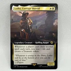 Lotho, Corrupt Shirriff (Extended Art) Universes Beyond: the Lord of the Rings: - Image 1
