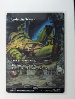 Undercity Sewers (Borderless) 20 Teenage Mutant Ninja Turtles Source Material PZ - Image 1