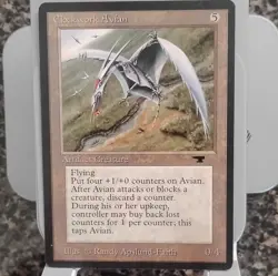 Magic: The Gathering Clockwork Avian Artifact Creature Antiquities - Image 1