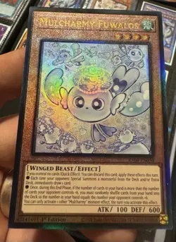 Mulcharmy Fuwalos ULTIMATE RARE NM Quarter Century Stampede YUGIOH! - Image 1