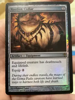 1x Basilisk Collar Worldwake Foil MP - Image 1