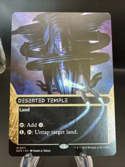 Deserted Temple (0011) (Borderless) Edge of Eternities: Stellar Sights Regular - Image 1