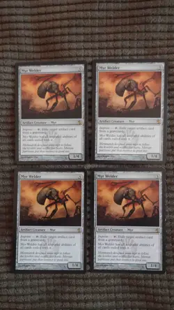 Magic: the Gathering / MtG Myr Welder x4 Mirrodin Besieged - Image 1