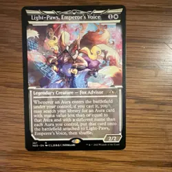 Light-Paws, Emperor's Voice Neon Dynasty Rare Showcase Legendary 367 - Image 1