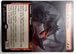 MTG - Terror of the Peaks (Extended Art) - Core Set 2021 (M21) - Image 3