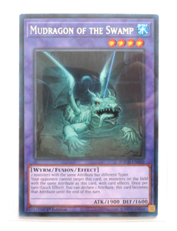 Yugioh Card Mudragon Of The Swamp TOCH-EN049 1st Edition Rare NM - Image 1