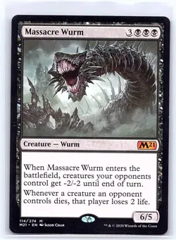 Massacre Wurm Core Set 2021 114 regular - Image 1