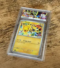 Pokemon Pikachu 2025 World Championships Black Star Promo ‘225’ - Ace 10 ⚡🏆💨 - Image 3