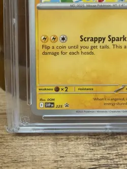 Pokemon Pikachu 2025 World Championships Black Star Promo ‘225’ - Ace 10 ⚡🏆💨 - Image 5