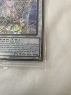 Yugioh Blue-Eyes Ultimate Spirit Dragon SDWD-EN043 Secret Rare 1st Ed SEALED - Image 4