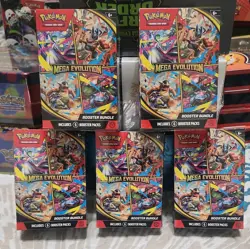 Pokemon TCG: Mega Evolution Factory Sealed Booster Bundle Box - Image 1
