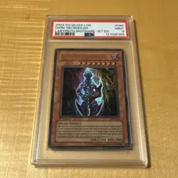 YUGIOH! Labyrinth of Nightmare 1st Edition Dark Necrofear LON-065 PSA 9 New Cert - Image 3