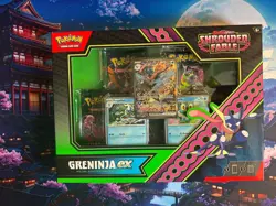 Pokemon Shrouded Fable Greninja ex Special Illustration Collection Box TCG - Image 1