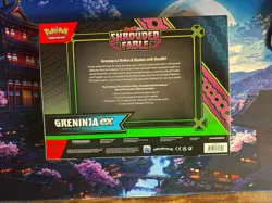 Pokemon Shrouded Fable Greninja ex Special Illustration Collection Box TCG - Image 2