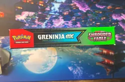 Pokemon Shrouded Fable Greninja ex Special Illustration Collection Box TCG - Image 3