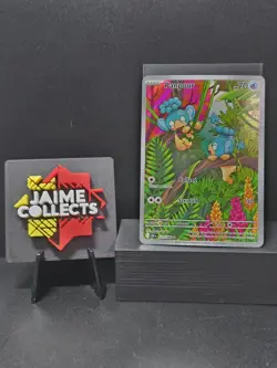 Pokemon Panpour 101/086 Black Bolt Illustration Rare Full Art Holo NM - Image 1