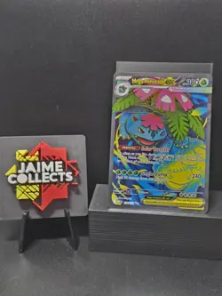 Pokemon Mega Venusaur ex 155/132 Mega Evolution Ultra Rare Full Art Holofoil NM - Image 1