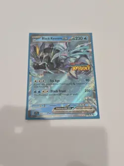 Pokemon TCG Black Kyurem EX Surging Sparks STAMPED Promo 048/191 NM - Image 1