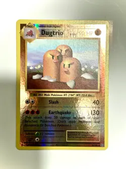 Dugtrio 56/108 Rare Evolutions Pokemon Reverse Holo Near Mint - Image 1