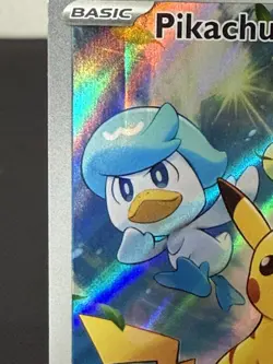 Pikachu SVP 027 Paldea Evolved Pokemon Center ETB Stamped *MP COND CHECK PICS - Image 3