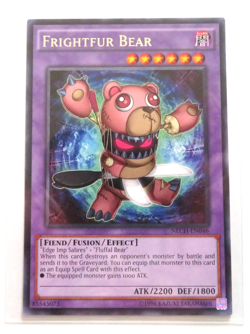 Yugioh Card Frightfur Bear NECH-EN046 Rare NM - Image 1