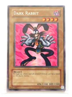 Yugioh Card Dark Rabbit SOVR-EN090 Rare NM - Image 1