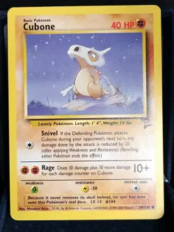 Pokemon TCG Cubone #70/130-Base Set 2- English NM - Image 1