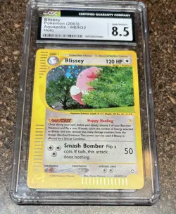 2003 Pokemon Aquapolis Blissey Holo cgc 8.5 #H6/H32 - Image 1