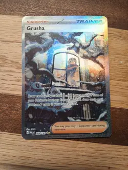 Pokemon Paldea Evolved Special Art Rare Grusha 268/193 NM - Image 1