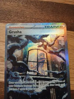 Pokemon Paldea Evolved Special Art Rare Grusha 268/193 NM - Image 5