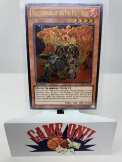 YuGiOh Brotherhood of the Fire Fist Bear CBLZ-EN024 1st Edition Ultimate Rare NM - Image 1