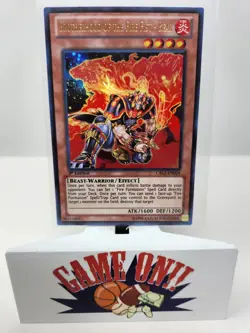 YuGiOh Brotherhood of the Fire Fist - Bear CBLZ-EN024 1st Edition Ultra Rare NM - Image 1