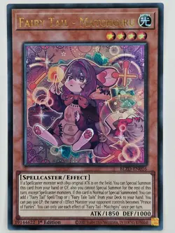 YuGiOh - BLZD-EN016 Fairy Tail - Matchgiru - Ultra Rare - Image 1