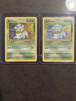 2x Pokemon Bulbasaur 001/034 CLV Trading Card Game Classic Venusaur Deck Holo - Image 1