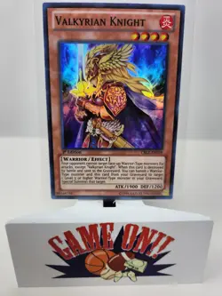 YuGiOh Valkyrian Knight CBLZ-EN039 1st Edition Super Rare NM (B) - Image 1