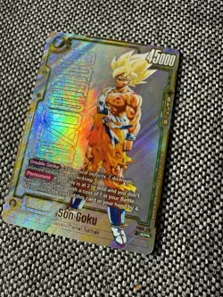 Dragon Ball Fusion World FB05-119 CUSTOM/PROXY Card Son Goku - Image 3