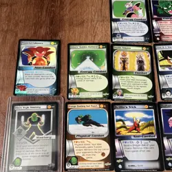 Dragon Ball Z Non-Holo Rare Black Style-Mastery CCG Card 145 AND Bundle of Cards - Image 3