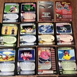 Dragon Ball Z Non-Holo Rare Black Style-Mastery CCG Card 145 AND Bundle of Cards - Image 4