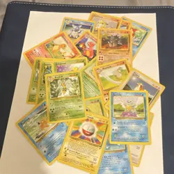 Pokemon Card Lot Vintage Base Set 2 Lot 21 Cards Nintendo Wotc English 1999 - Image 1