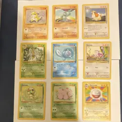 Pokemon Card Lot Vintage Base Set 2 Lot 21 Cards Nintendo Wotc English 1999 - Image 3